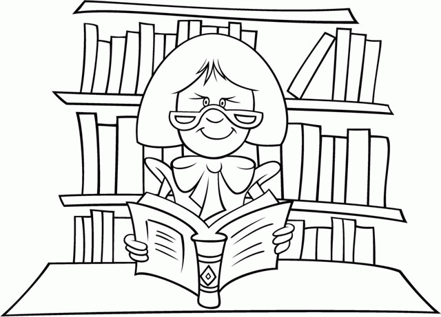 Biblioteka kolorowanki